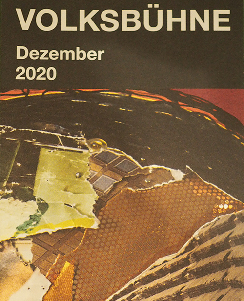 Flyer Volksbühne Berlin 2020